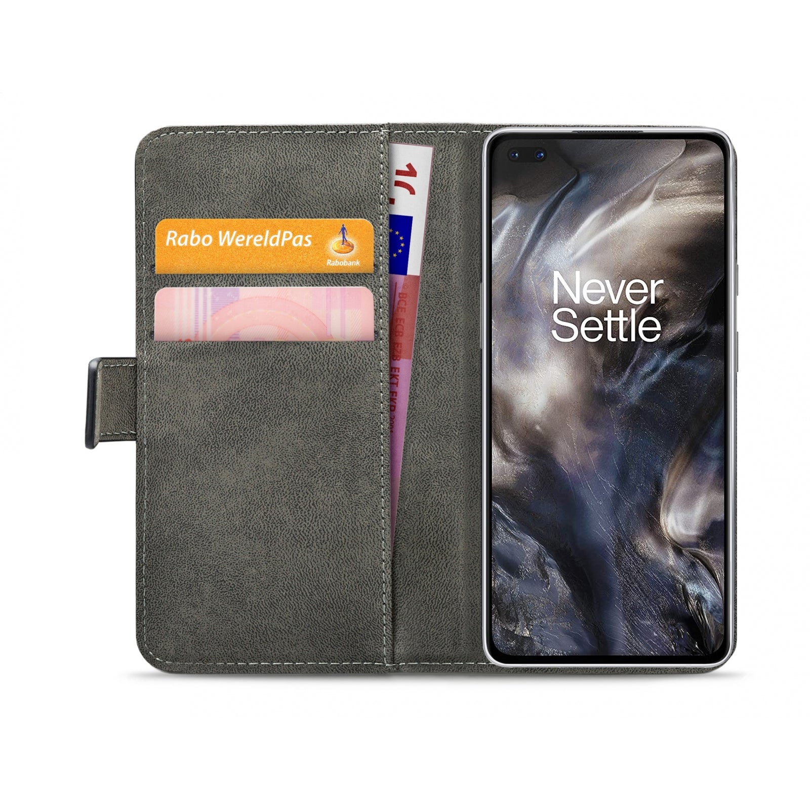 Mobilize Classic Gelly Wallet Book Case OnePlus Nord 5G Black