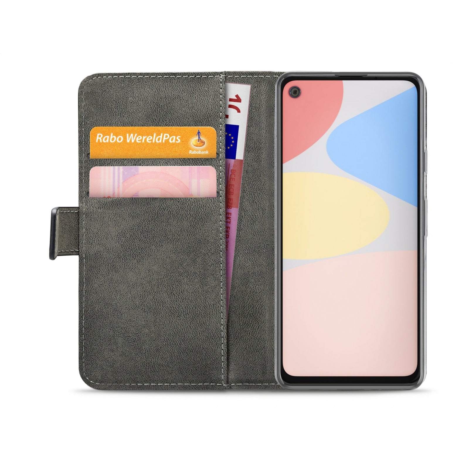 Mobilize Classic Gelly Wallet Book Case Google Pixel 4a Black