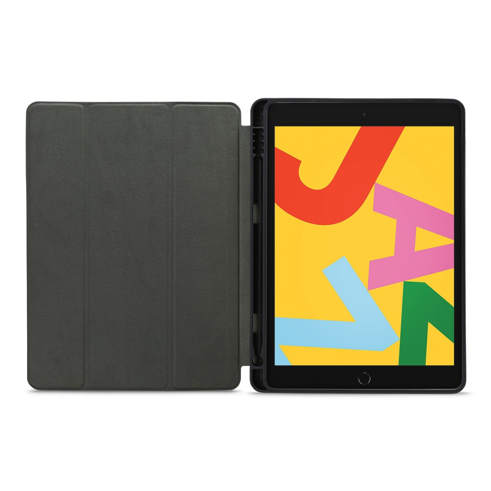 Mobilize Solid Folio Case for Apple iPad 10.2 (2019/2020/2021)/Air 10.5 2019/Pro 10.5 Black