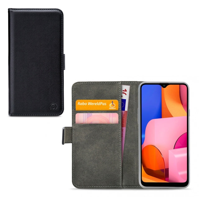 Mobilize Classic Gelly Wallet Book Case Samsung Galaxy A20s Schwarz