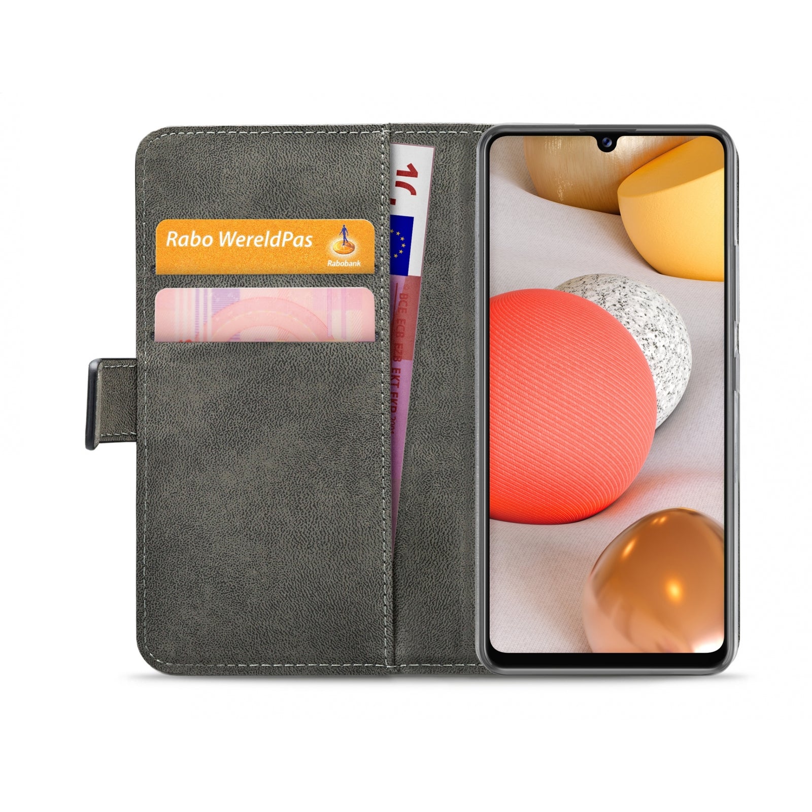 Mobilize Classic Gelly Wallet Book Case Samsung Galaxy A42/A42 5G Black