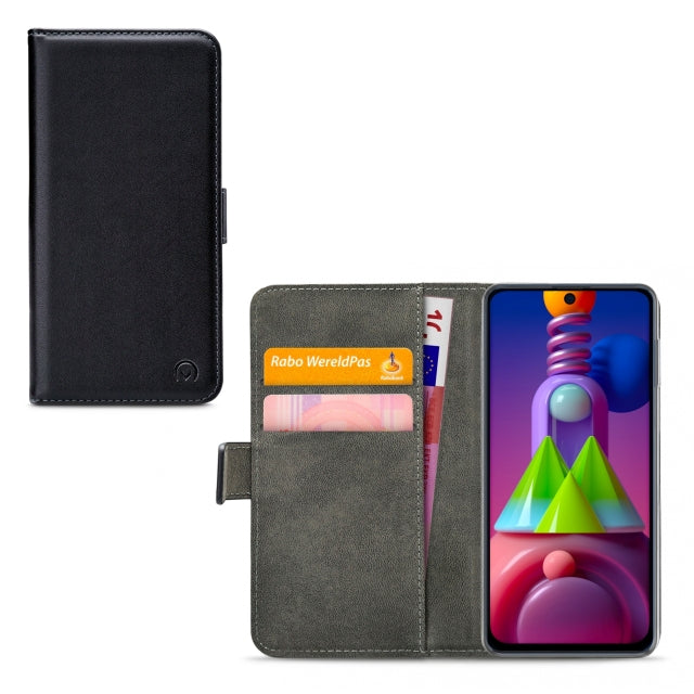 Mobilize Classic Gelly Wallet Book Case Samsung Galaxy M51 Schwarz