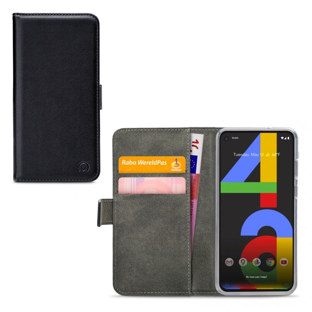 Mobilize Classic Gelly Wallet Book Case Google Pixel 4a 5G Schwarz