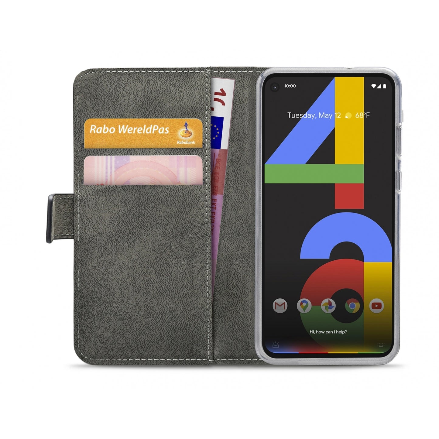 Mobilize Classic Gelly Wallet Book Case Google Pixel 4a 5G Black