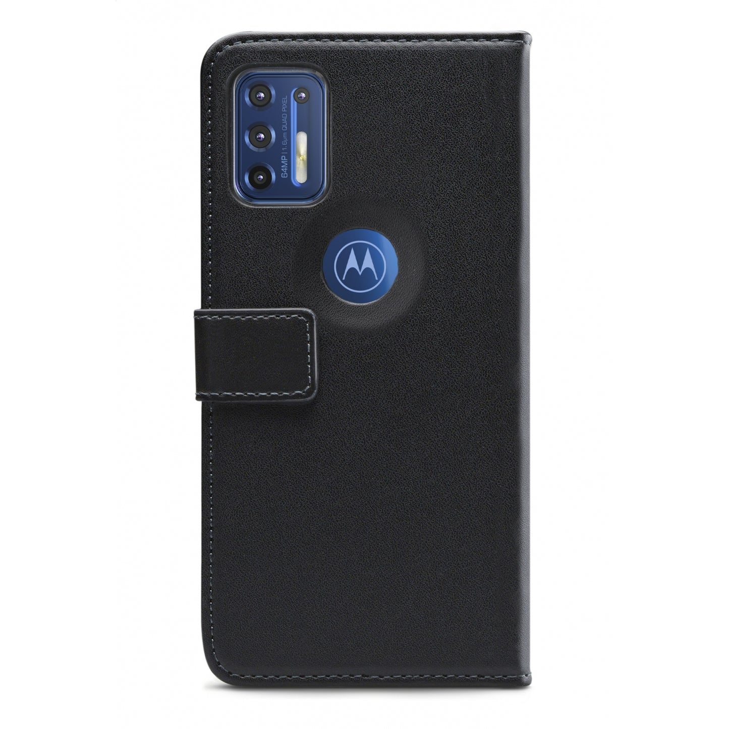 Mobilize Classic Gelly Wallet Book Case Motorola Moto G9 Plus Black