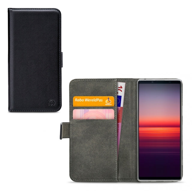 Mobilize Classic Gelly Wallet Book Case Sony Xperia 5 II Schwarz