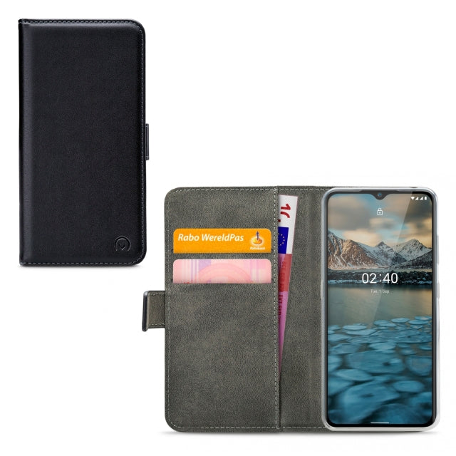 Mobilize Classic Gelly Wallet Book Case Nokia 2.4 Schwarz