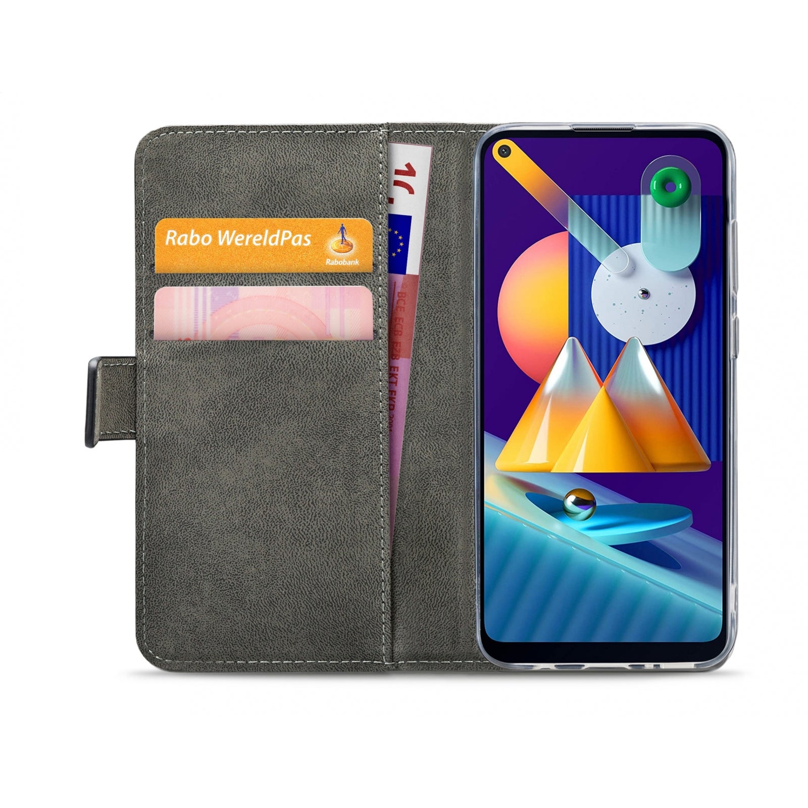 Mobilize Classic Gelly Wallet Book Case Samsung Galaxy M11 Black