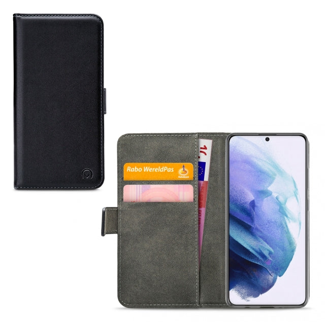 Mobilize Classic Gelly Wallet Book Case Samsung Galaxy S21 5G Schwarz