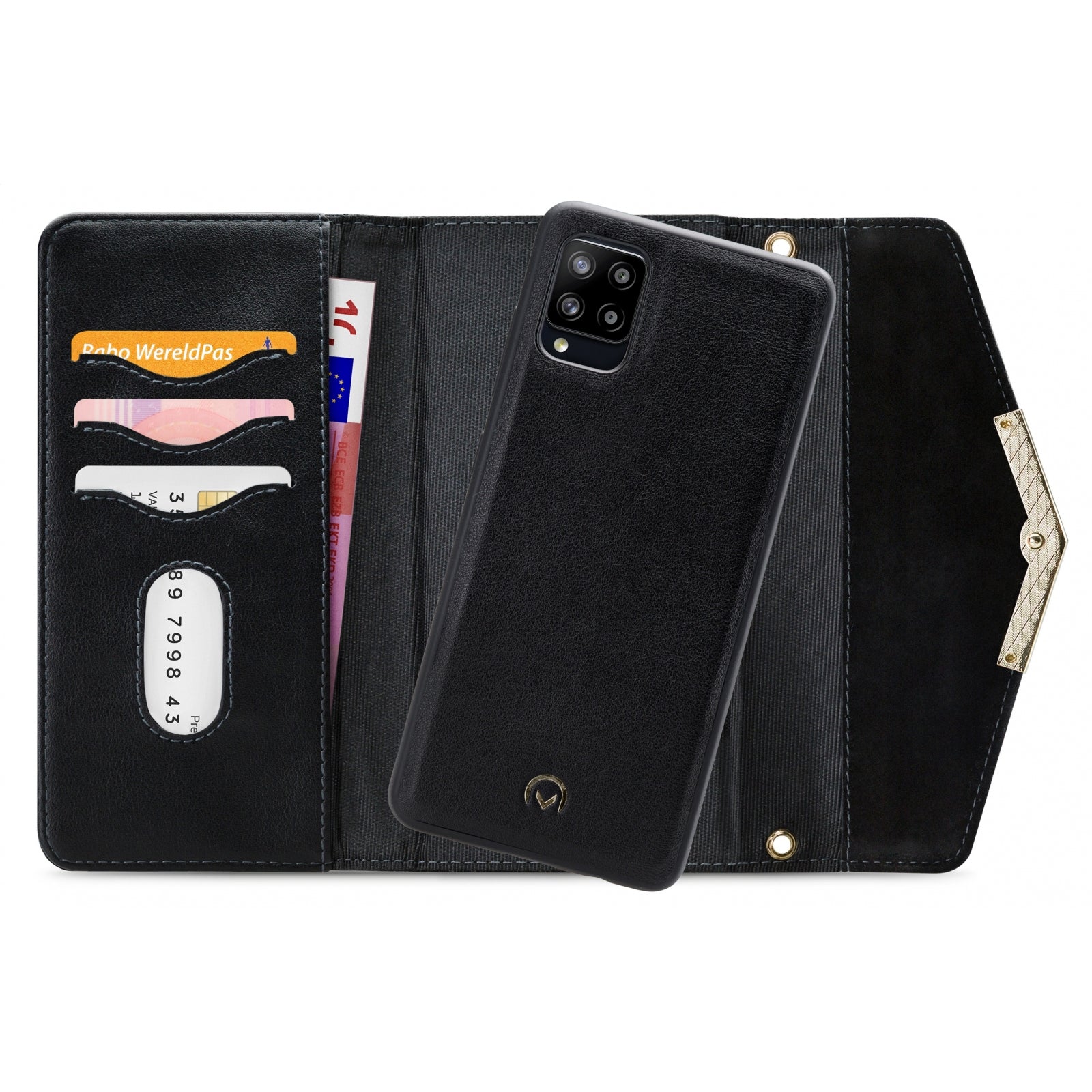 Mobilize 2in1 Gelly Velvet Clutch for Samsung Galaxy A42/A42 5G Deep Black