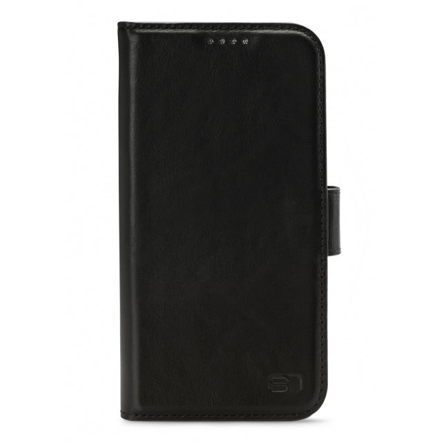 Senza Pure Leather Wallet Apple iPhone 12/12 Pro Deep Black