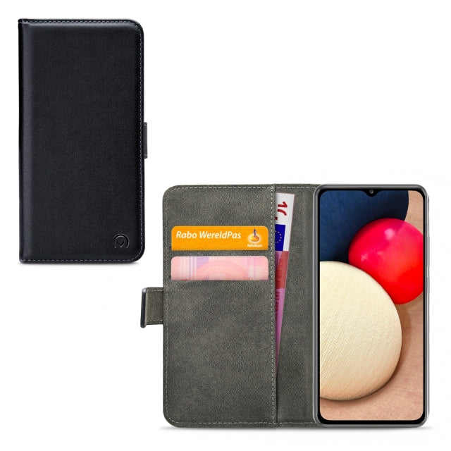 Mobilize Classic Gelly Wallet Book Case Samsung Galaxy A02s Black