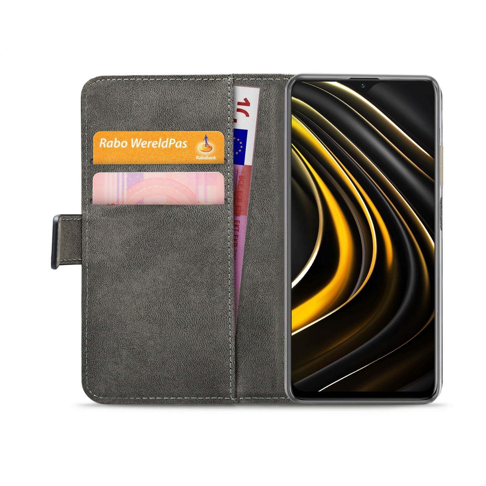 Mobilize Classic Gelly Wallet Book Case Xiaomi Poco M3 Black