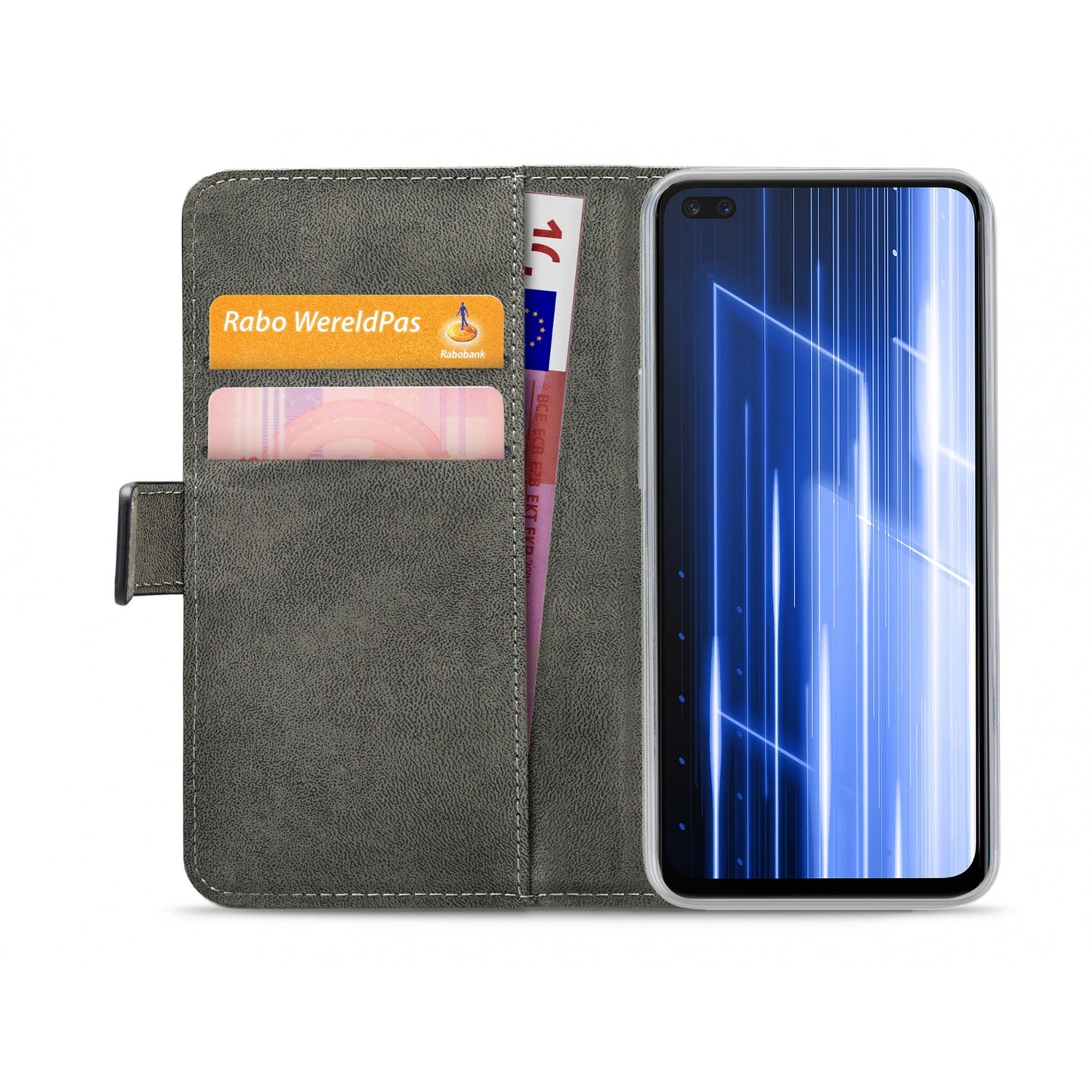 Mobilize Classic Gelly Wallet Book Case realme X50 5G Black