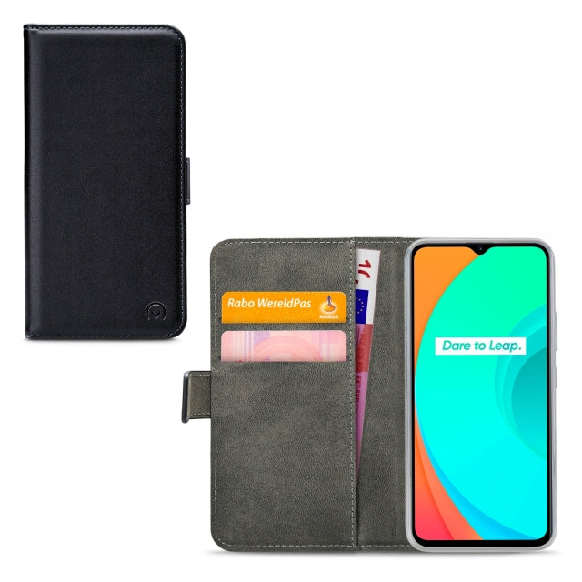 Mobilize Classic Gelly Wallet Book Case realme C11 Black