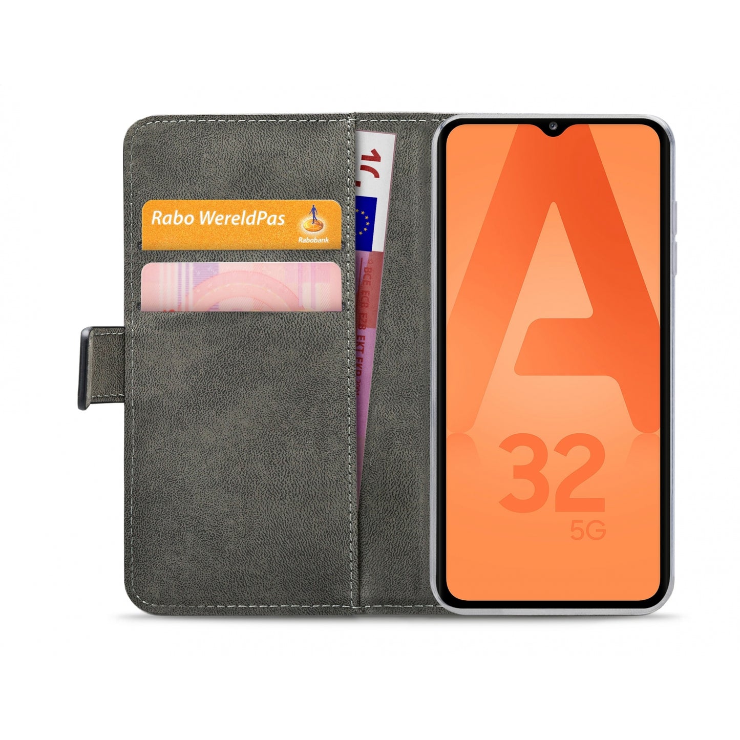Mobilize Classic Gelly Wallet Book Case Samsung Galaxy A32 5G Black
