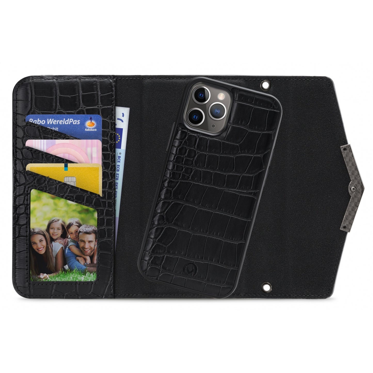 Mobilize 2in1 Elegant Magnet Clutch Apple iPhone 11 Pro Black Croco