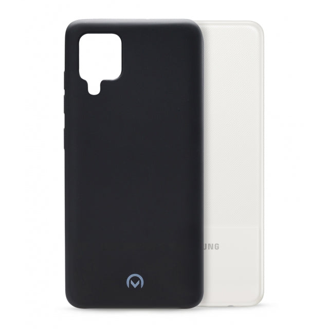 Mobilize Rubber Gelly Case Samsung Galaxy A12/M12 Noir Mat