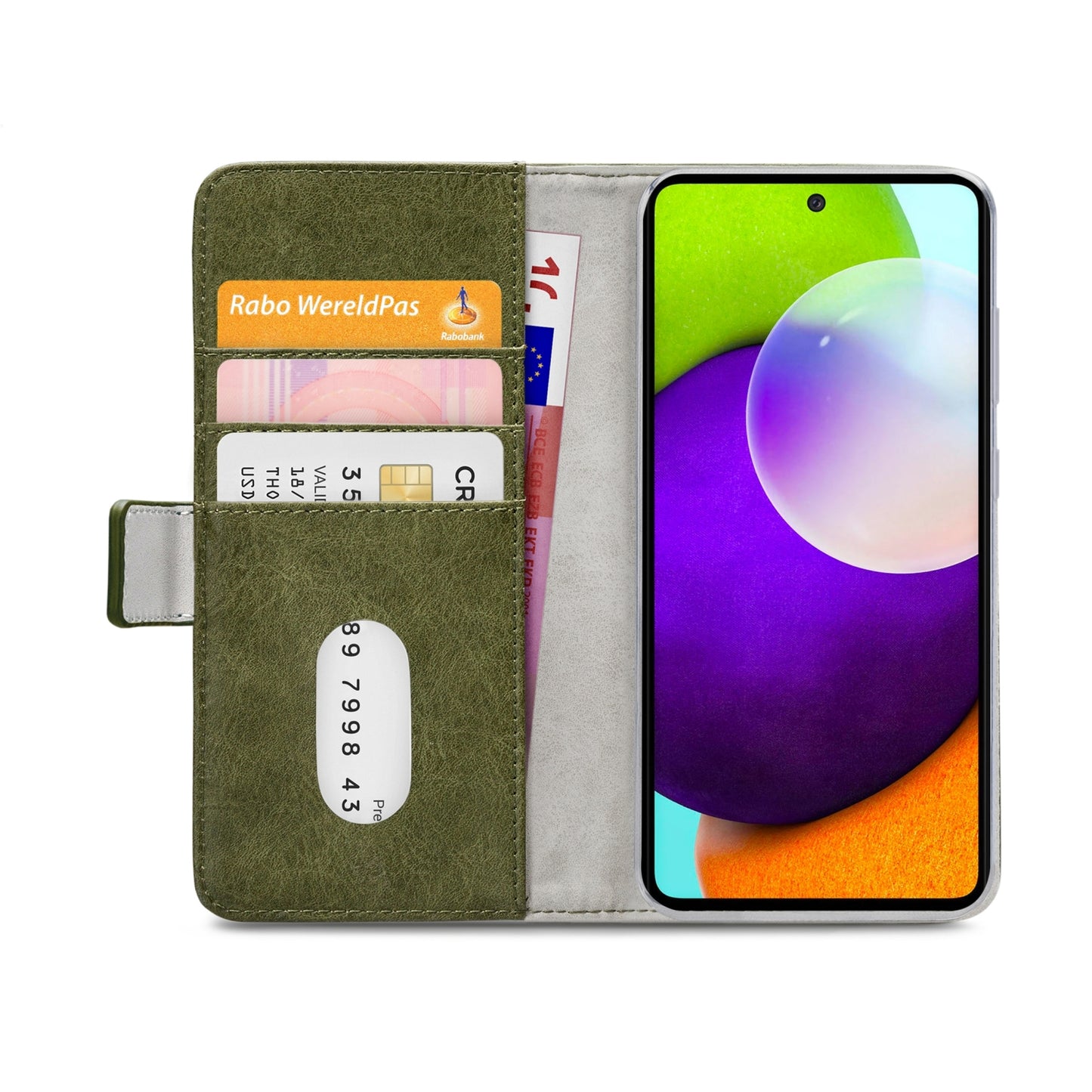 Mobilize Elite Gelly Wallet Book Case Samsung Galaxy A52/A52 5G/A52s 5G Green