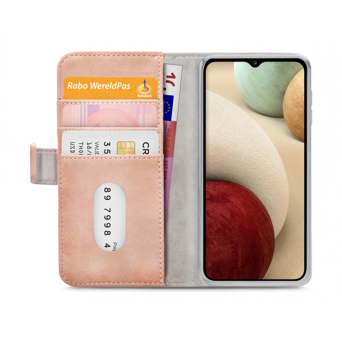 Mobilize Elite Gelly Wallet Book Case Samsung Galaxy A12/M12 Soft Pink