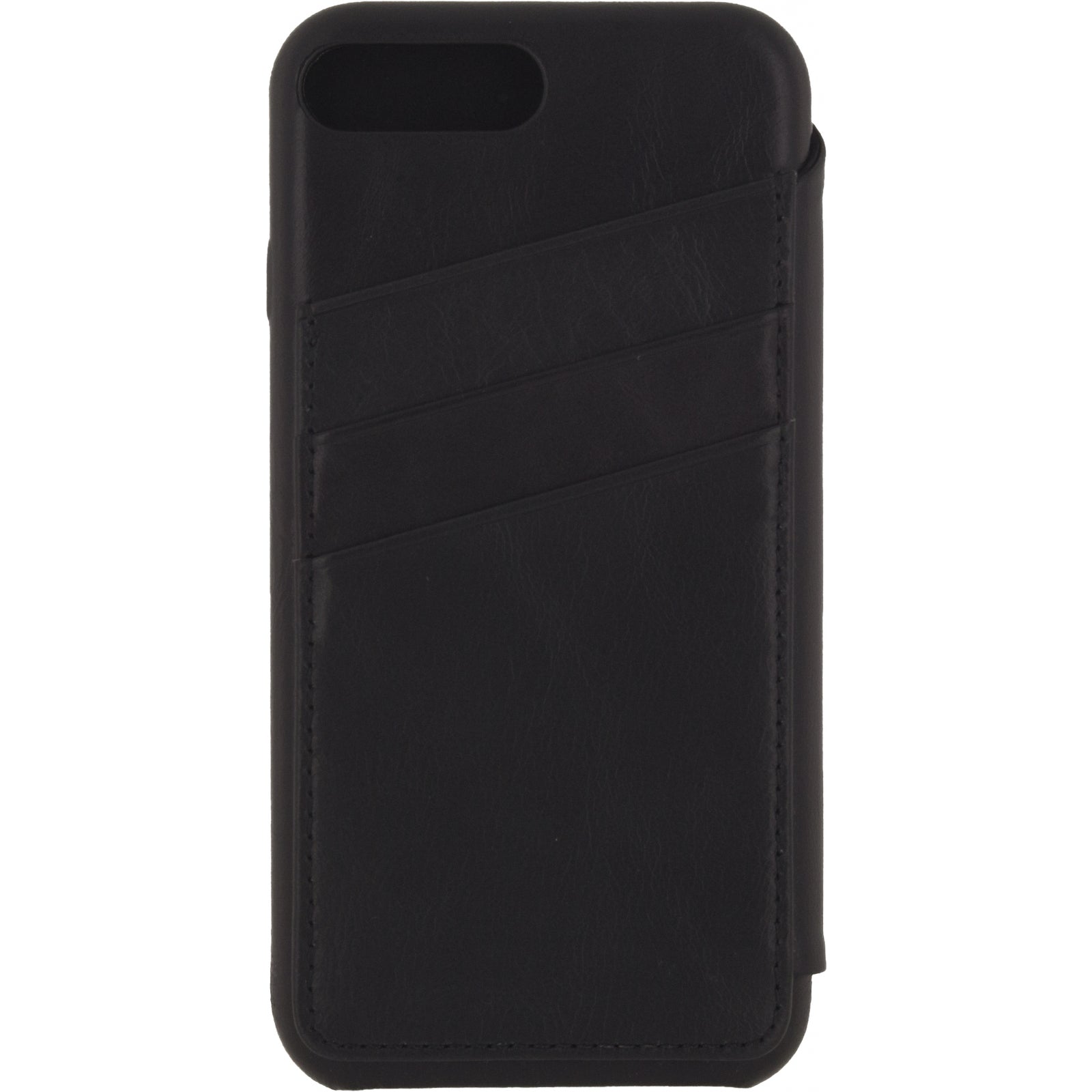 Senza Pure Skinny Leather Wallet Apple iPhone 7 Plus/8 Plus Deep Black
