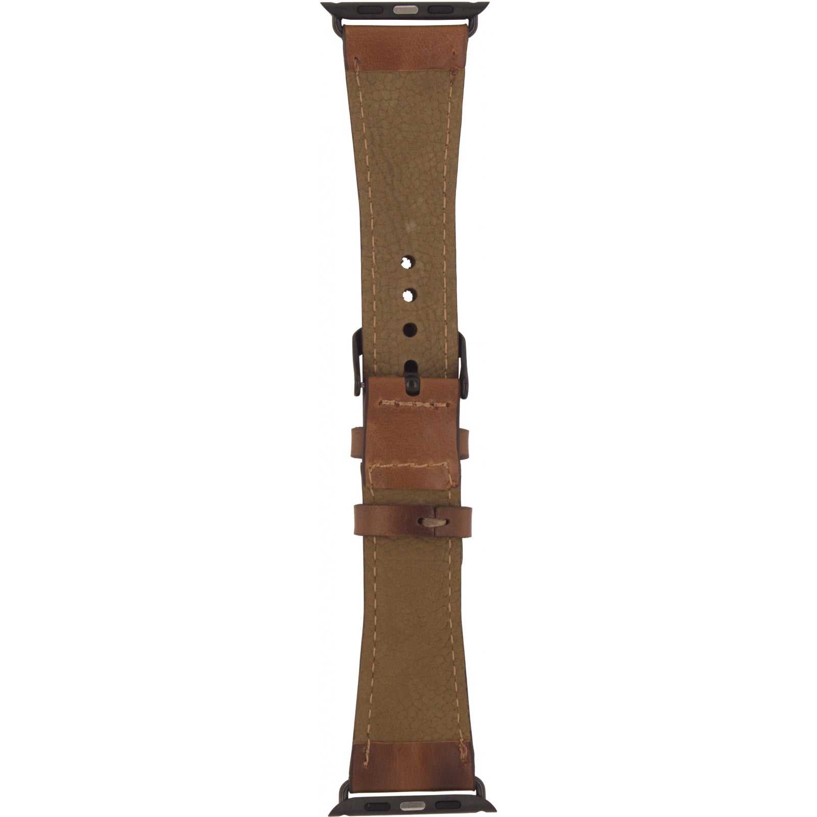 Senza Desire Leather Strap Apple Watch 38mm Burned Cognac