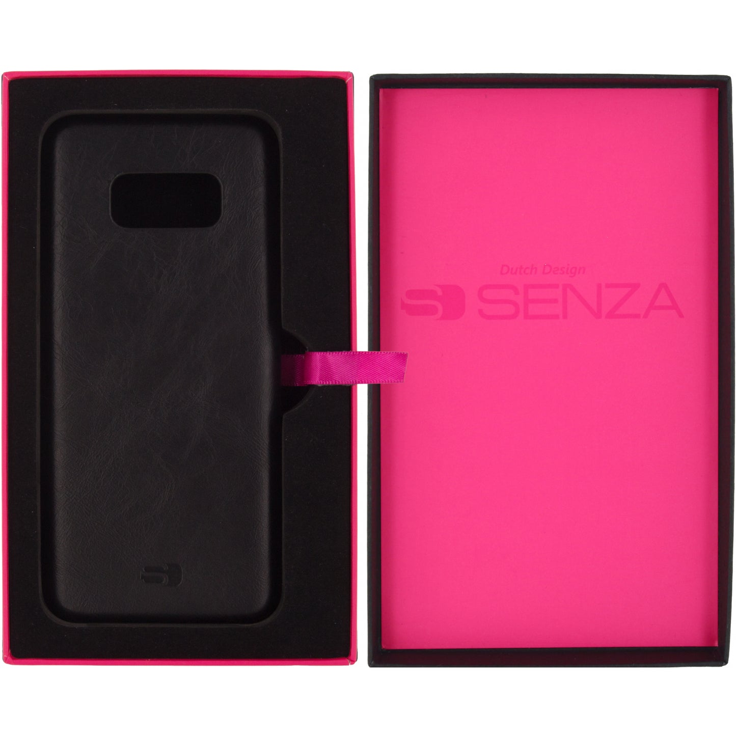 Senza Pure Leather Cover Samsung Galaxy S8 Deep Black