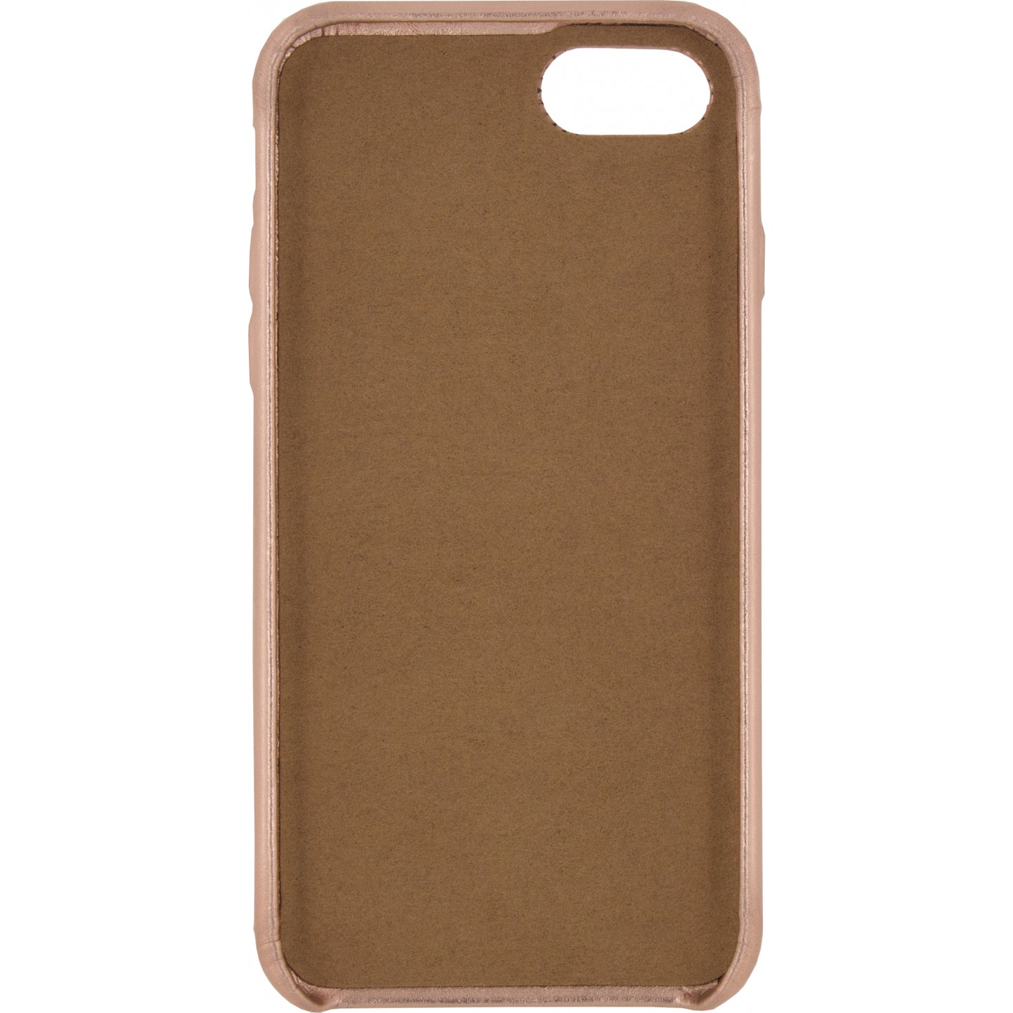 Senza Glam Leather Cover Apple iPhone 7/8/SE (2020/2022) Metallic Rosé