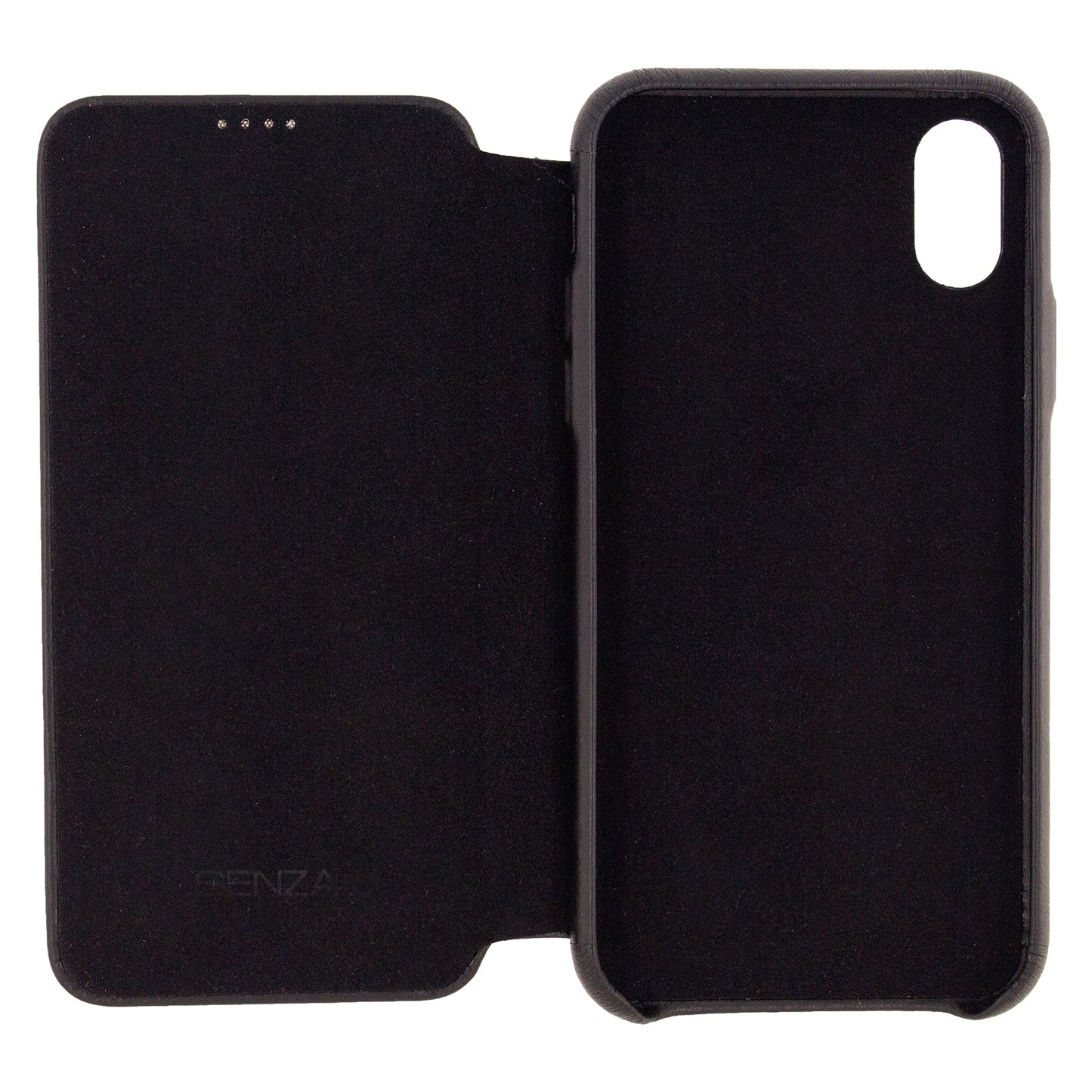 Senza Pure Skinny Leather Wallet Apple iPhone X/Xs Black