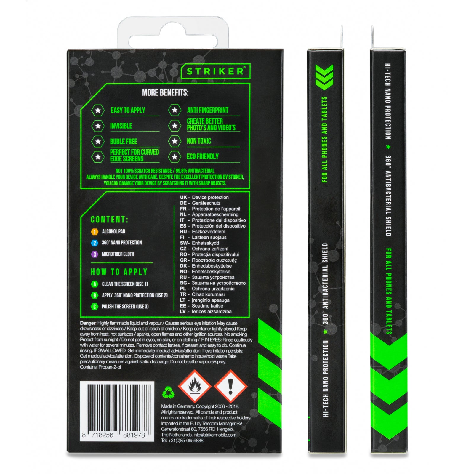 Striker Coating 360 High Tech Nano Protection