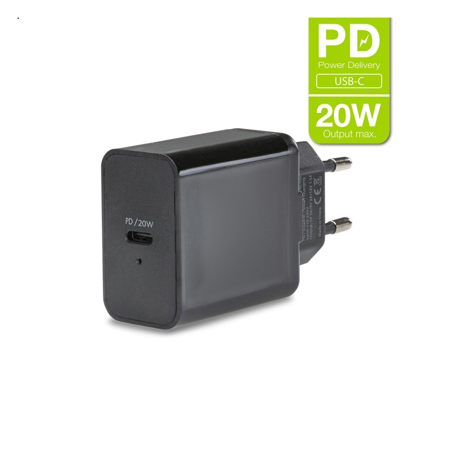 Mobilize Wall Charger USB-C PD 20W Black