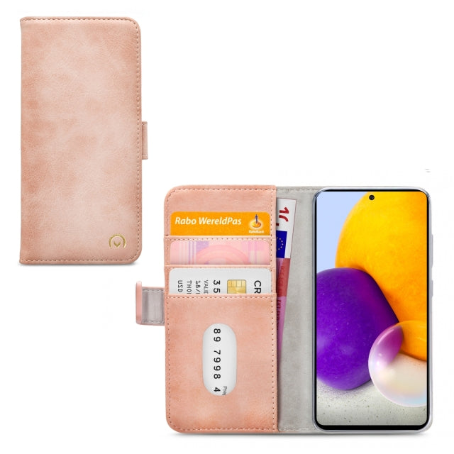 Mobilize Elite Gelly Wallet Book Case Samsung Galaxy A72 4G Soft Pink