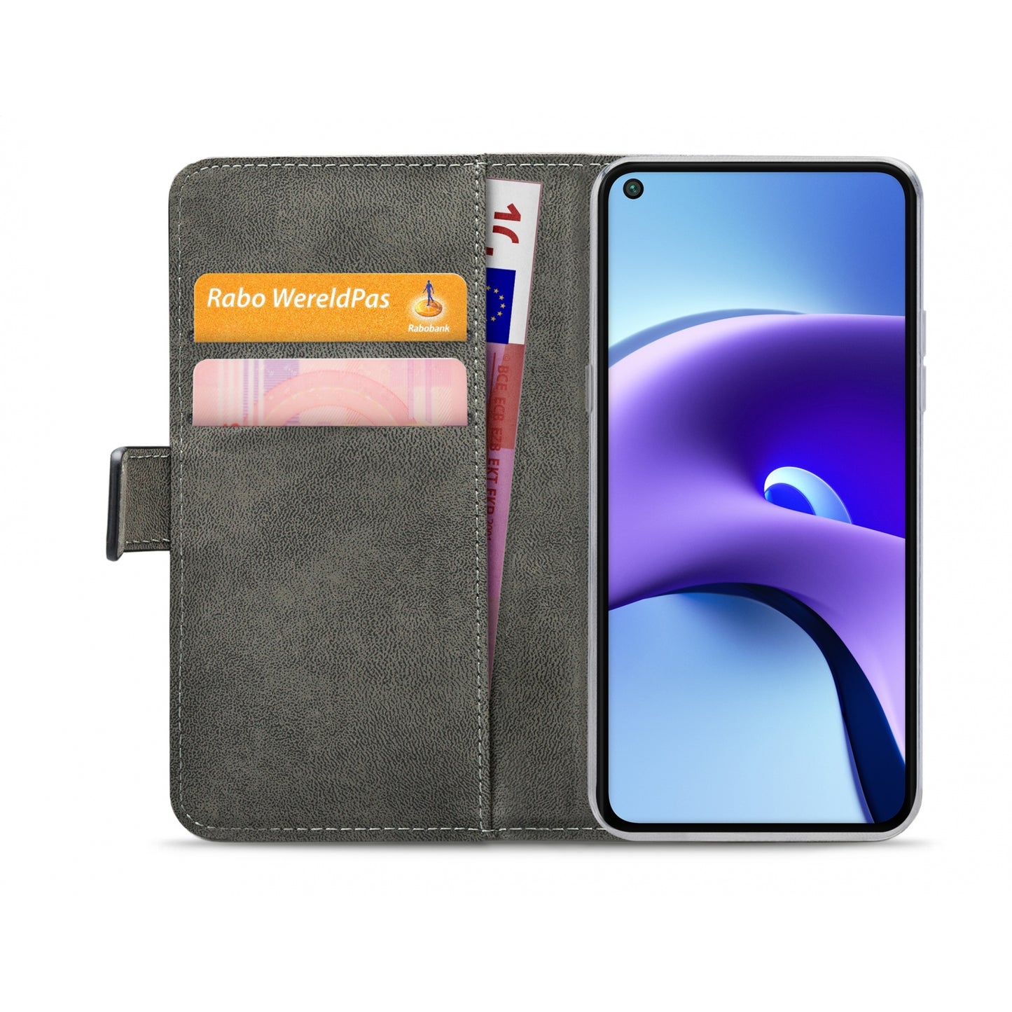 Mobilize Classic Gelly Wallet Book Case Xiaomi Redmi Note 9T Black