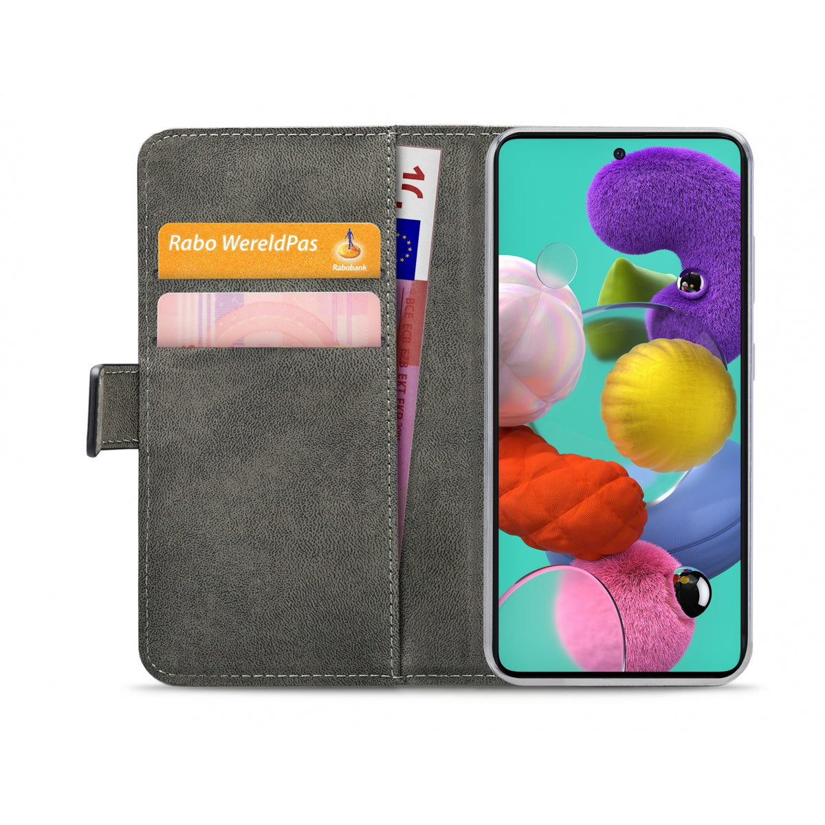 Mobilize Classic Gelly Wallet Book Case Samsung Galaxy A51 5G Black