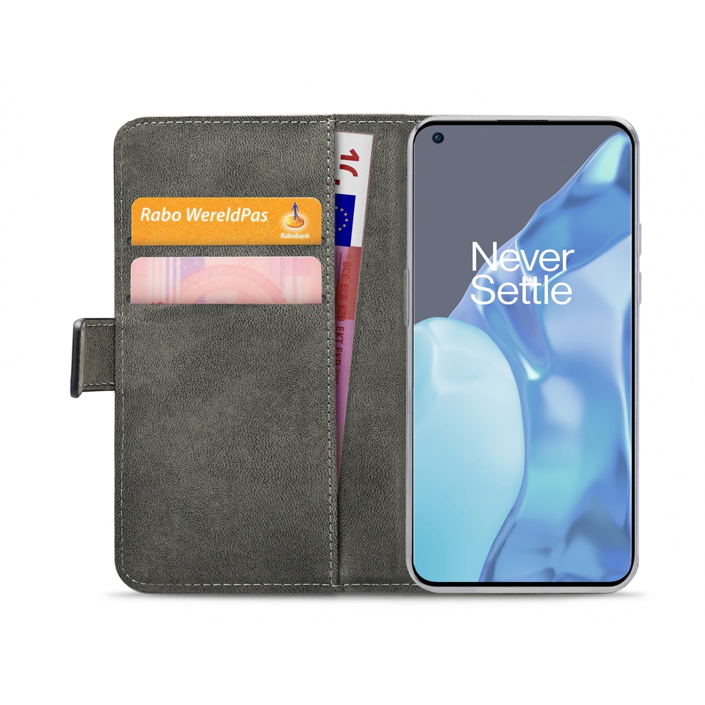 Mobilize Classic Gelly Wallet Book Case OnePlus 9 Pro Black