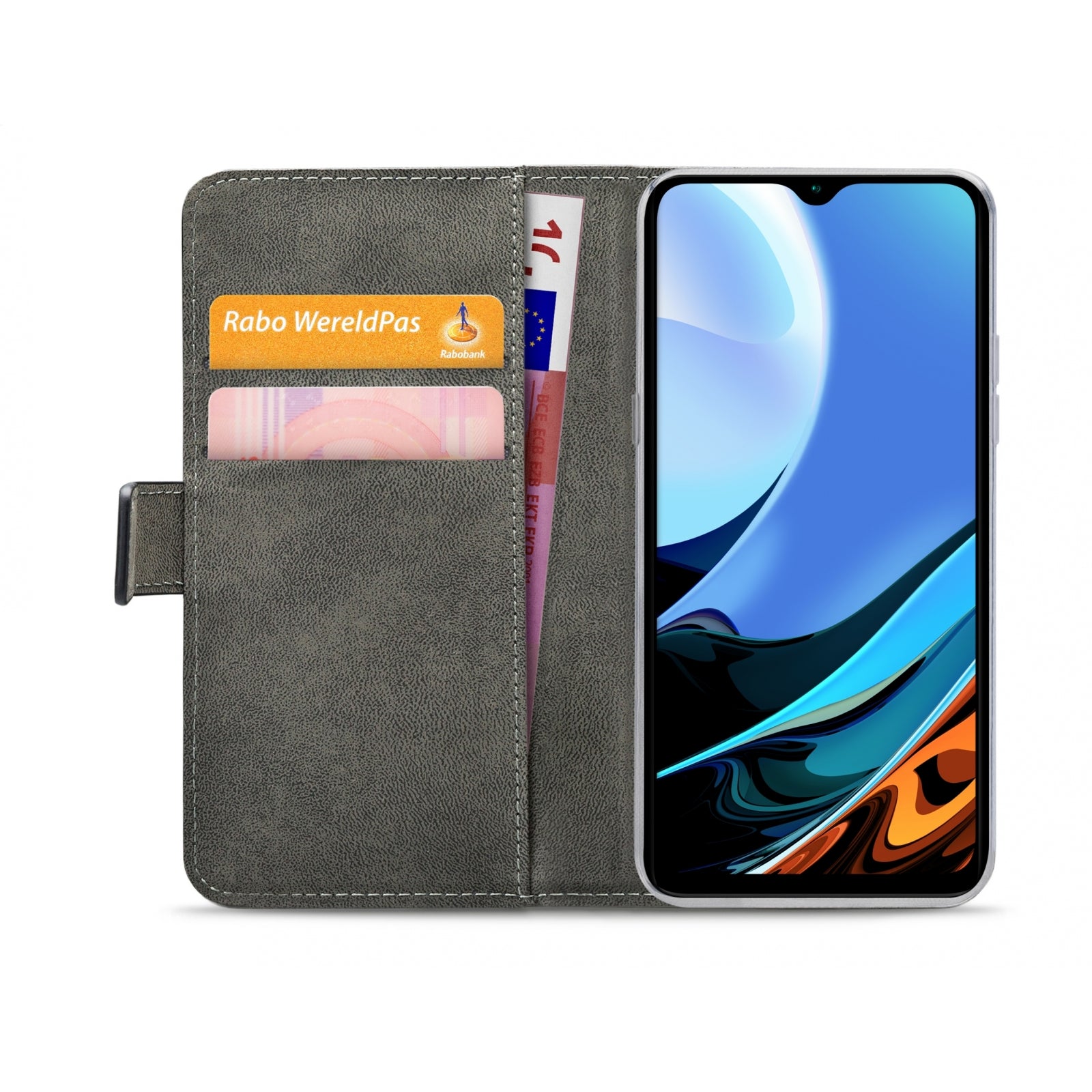 Mobilize Classic Gelly Wallet Book Case Xiaomi Redmi 9T Black