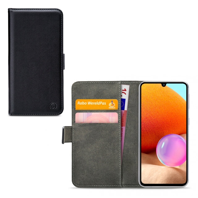 Mobilize Classic Gelly Wallet Book Case Samsung Galaxy A32 4G Noir