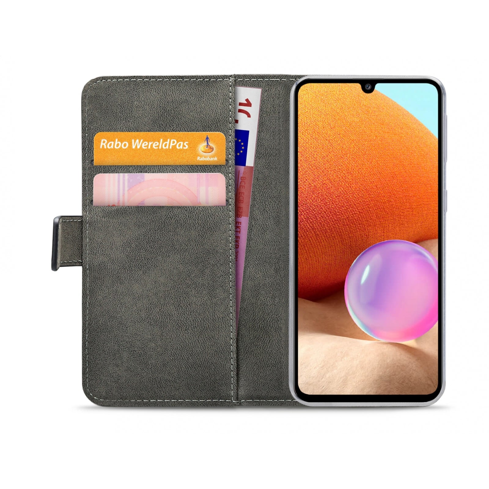 Mobilize Classic Gelly Wallet Book Case Samsung Galaxy A32 4G Black