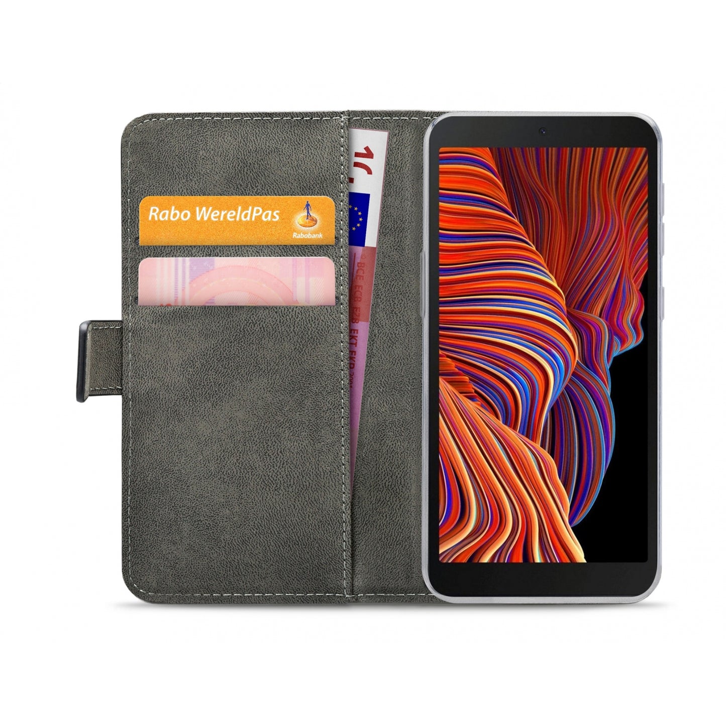 Mobilize Classic Gelly Wallet Book Case Samsung Galaxy Xcover 5 Black