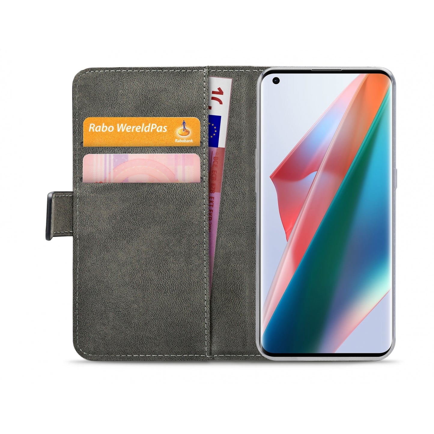 Mobilize Classic Gelly Wallet Book Case OPPO Find X3/X3 Pro Black