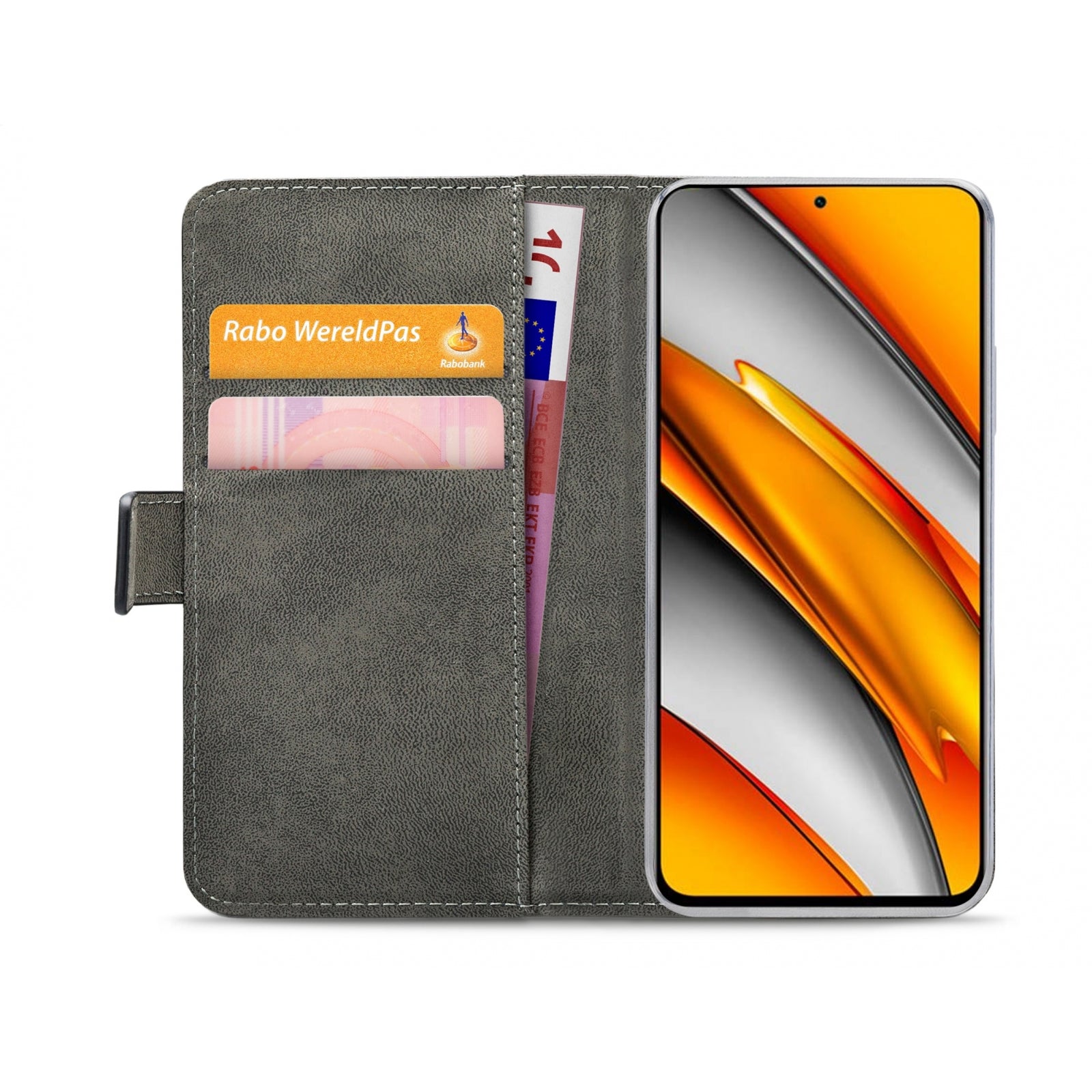 Mobilize Classic Gelly Wallet Book Case Xiaomi Poco F3/Mi 11i Black