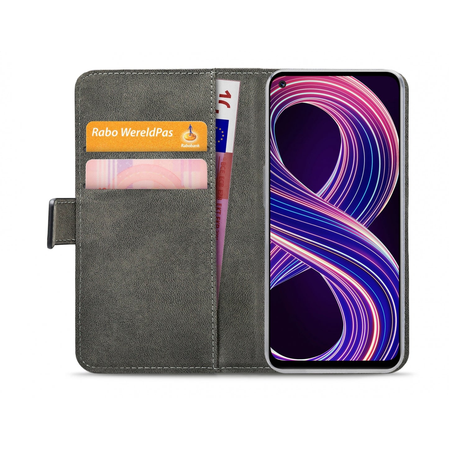 Mobilize Classic Gelly Wallet Book Case realme 8 5G/Narzo 30 5G Black