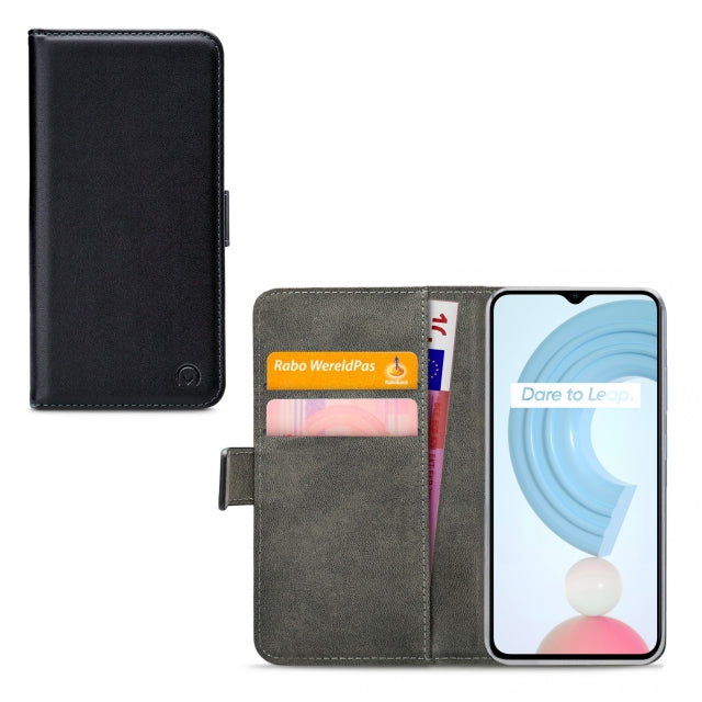 Mobilize Classic Gelly Wallet Book Case realme C21 Black