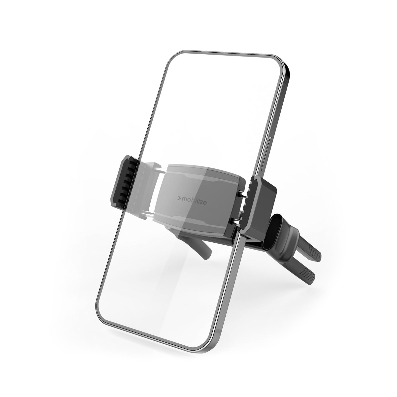 Mobilize Universal Car Holder for Round Air Vent Black