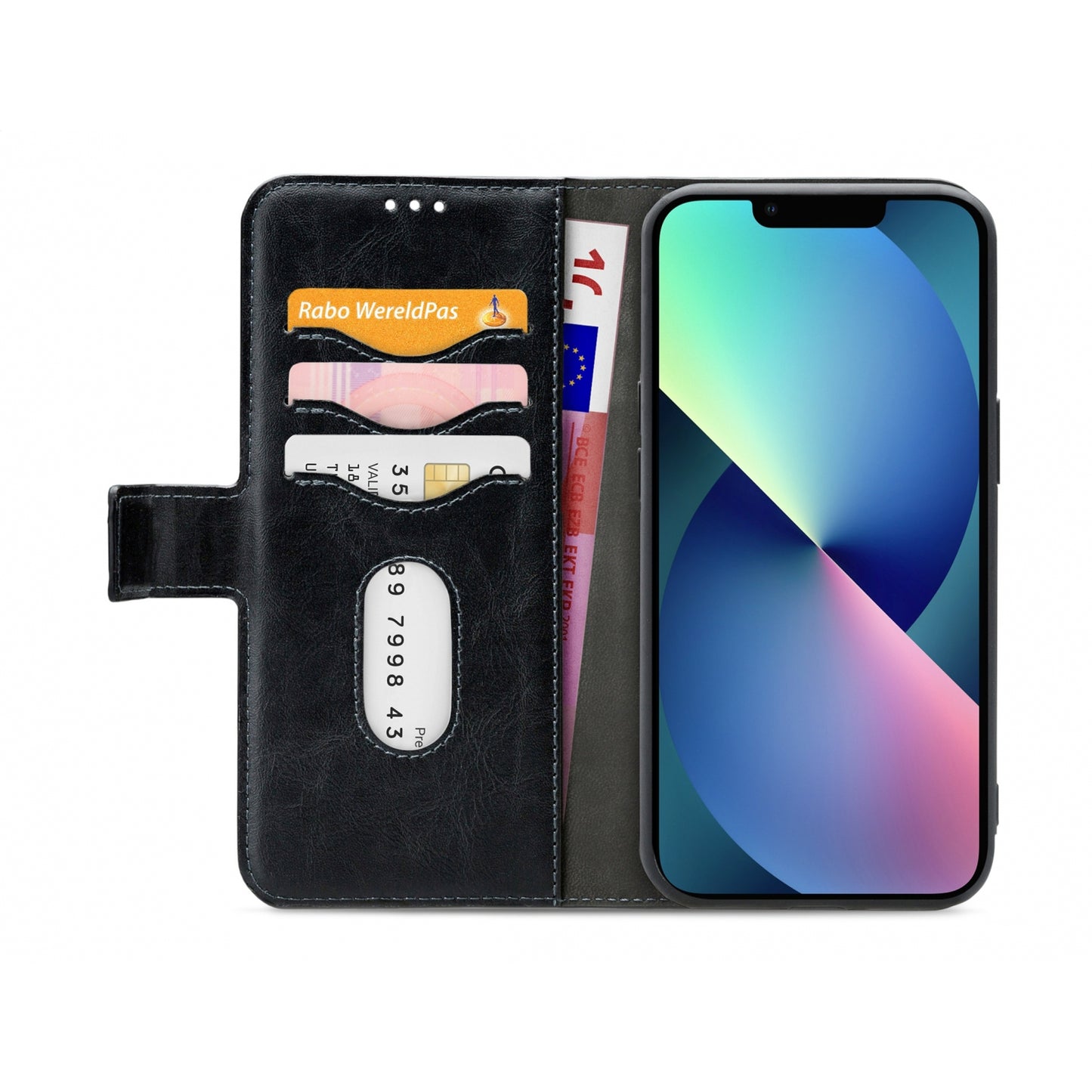 Mobilize 2in1 Gelly Wallet Case Apple iPhone 13 Mini Black