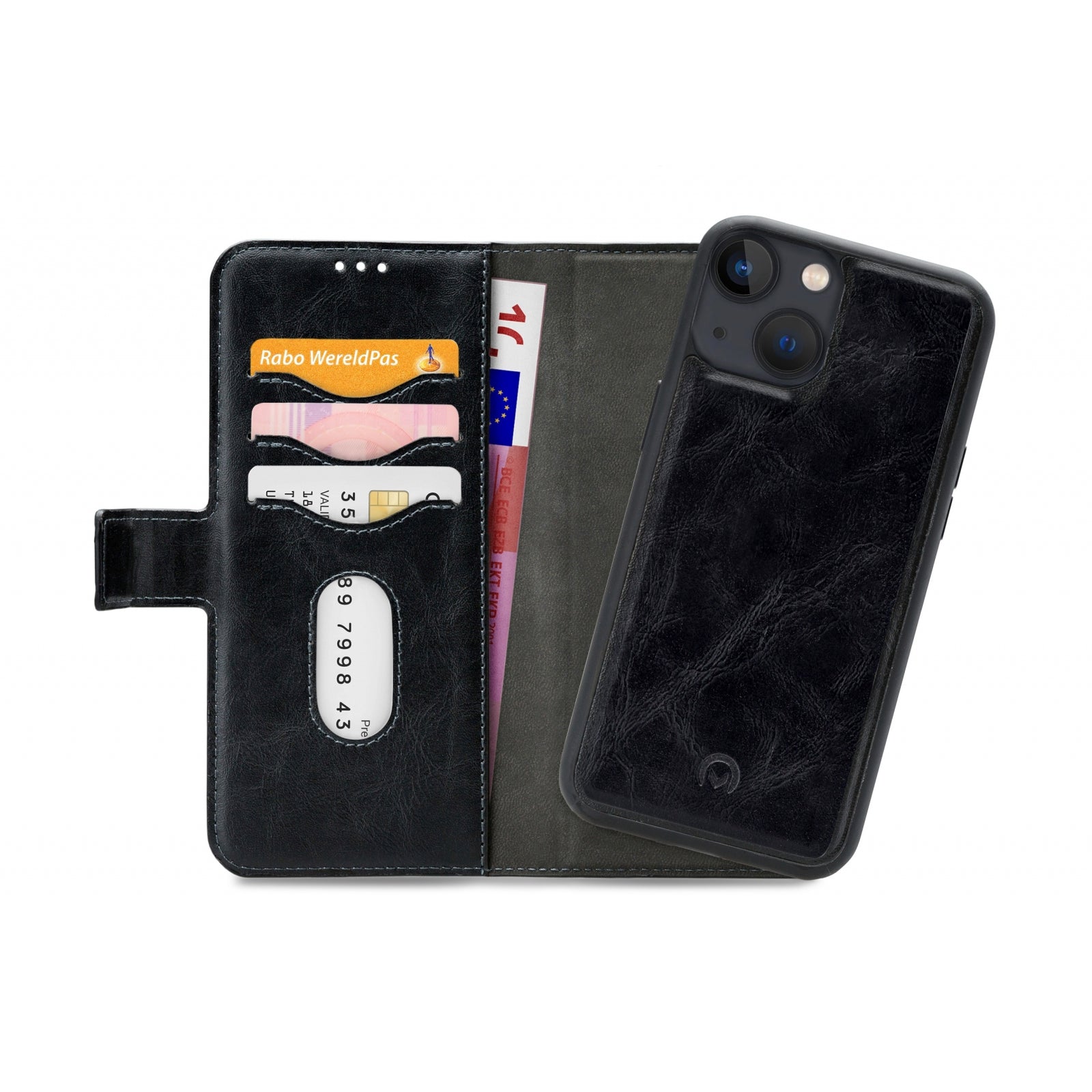 Mobilize 2in1 Gelly Wallet Case Apple iPhone 13 Mini Black