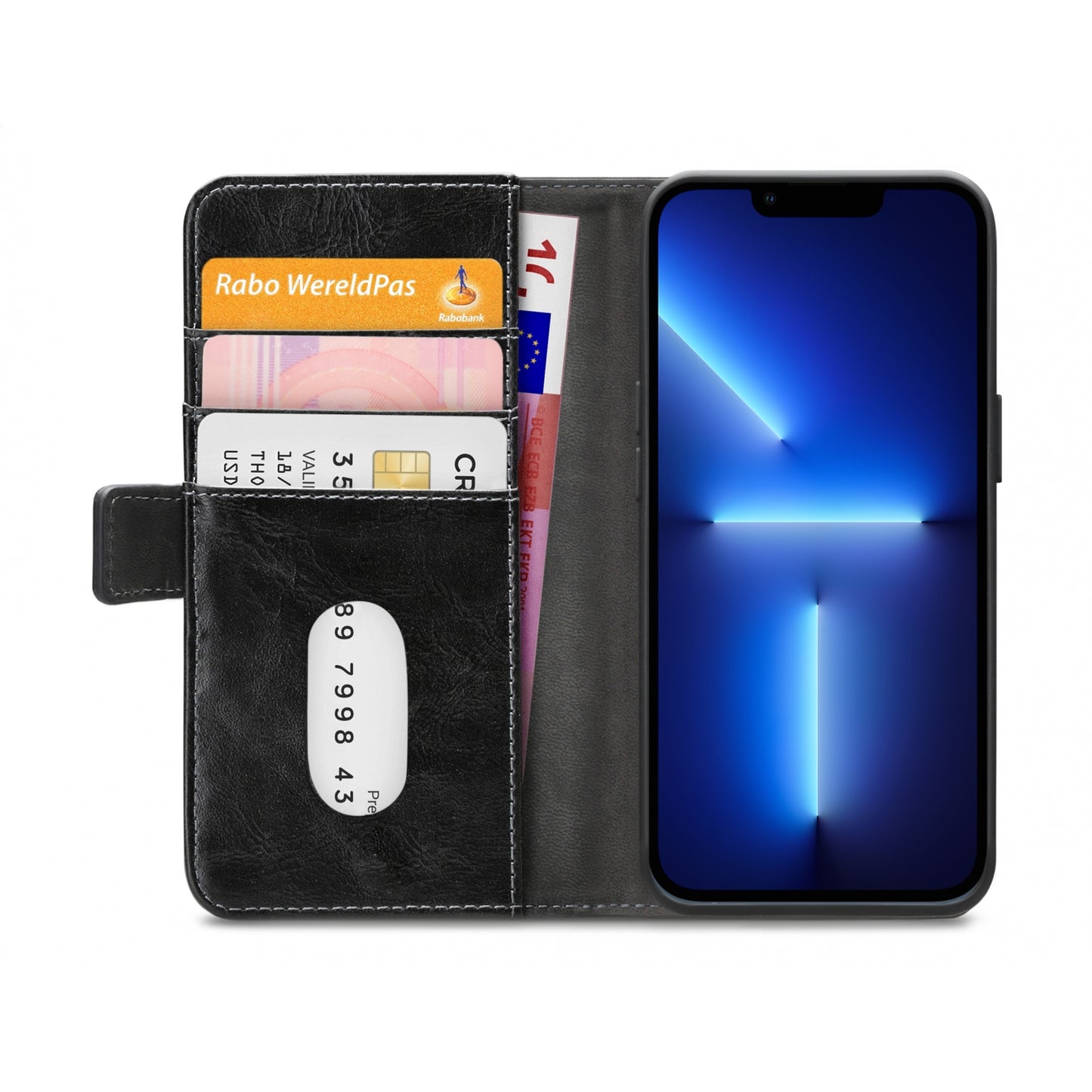 Mobilize Elite Gelly Wallet Book Case Apple iPhone 13 Pro Black