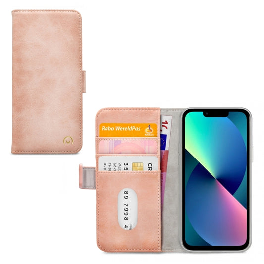 Mobilize Elite Gelly Wallet Book Case Apple iPhone 13 Rose clair