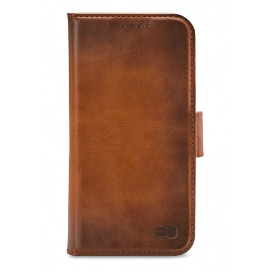 Senza Desire Étui en cuir Apple iPhone 13 Cognac brûlé
