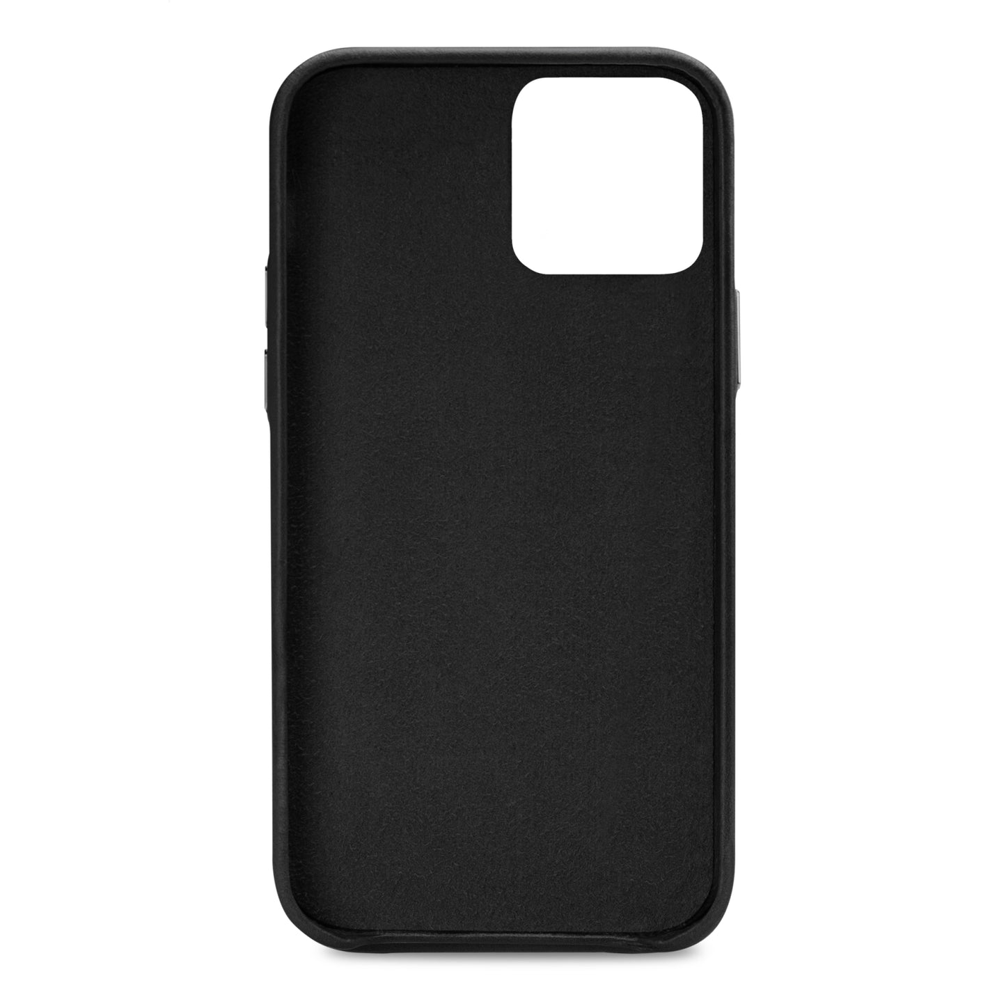 Senza Pure Leather Cover with Card Slot Apple iPhone 13 Pro Max Deep Black